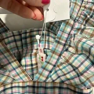 キッズワンピース・オールインワン Bonpoint  Bonpoint check cotton dress Bonpoint | Dresses | Nwt Bonpoint Eleana Checked Kids Cotton